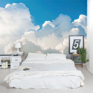 Cumulus Clouds Wall Mural