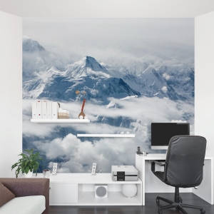 Mountain Peaks Wall Mural