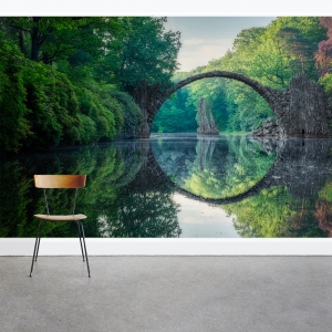 Arch Bridge Wall Mural