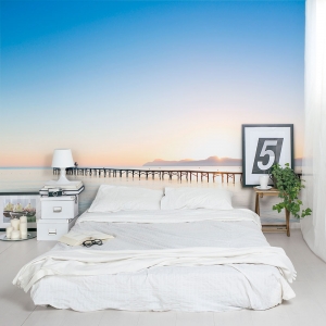 Footbridge in Spain Wall Mural