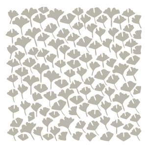 Simple Ginkgo Wall Decal Leaves - Set Eleven