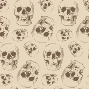 Skull Removable Wallpaper Tiles