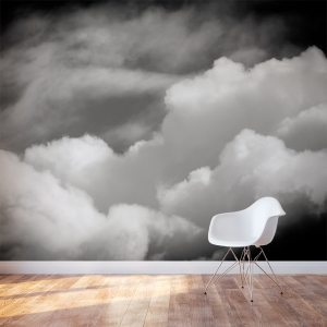 Winter Clouds Wall Mural
