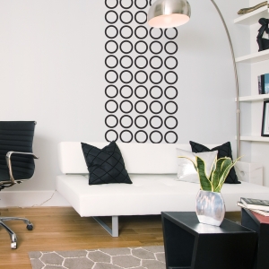 Contemporary Circles Wall Decal