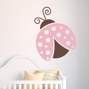 Lovely Ladybug Wall Decal