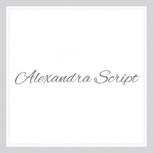 Alexandra Script - Custom Text Wall Decal