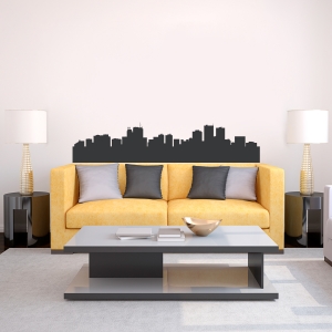 Anchorage Alaska Skyline Vinyl Wall Art Decal