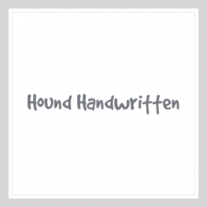 Hound-Handwritten-Custom Text Wall Decal