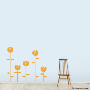 Spring Tulips Wall Decal