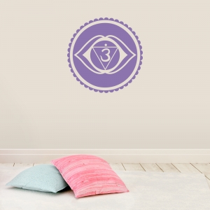 Third Eye Chakra Wall Decal