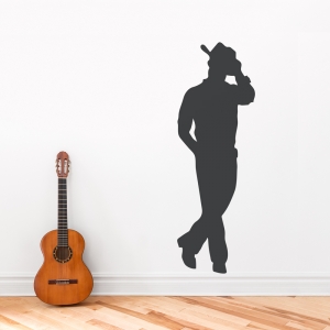 Cowboy Wall Art Decal