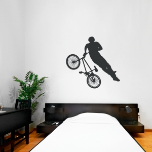 BMX Biker Wall Art Decal