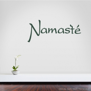 Namaste Wall Decal