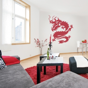 Chinese Dragon II Wall Art Decal