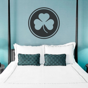 Shamrock Circle Wall Decal