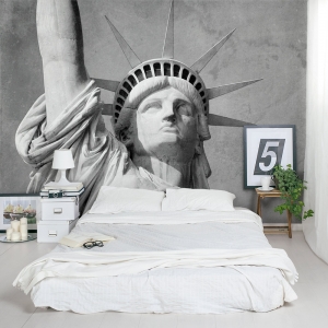 Statue Of Liberty Bedroom Wall Mural