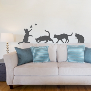 Cats Wall Decal