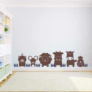 Farm Babies Wall Decal