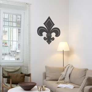 Fleur de Lis Wall Decal