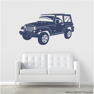 Jeep Wrangler Wall Decal