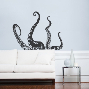 Octopus Tentacles Wall Art Decal