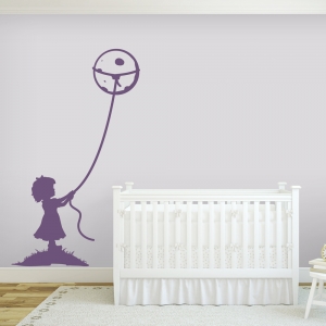 Rope The Moon Wall Art Decal