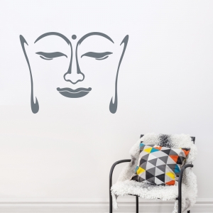 Buddha Face Decal