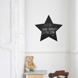 Large Star Chalkboard Wall Decal