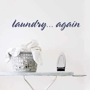 Laundry... again Wall Decal