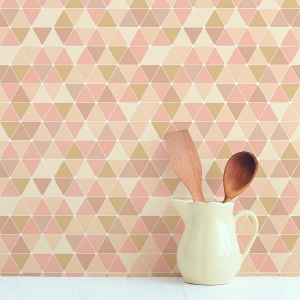 Triangles Removable Wallpaper Tile