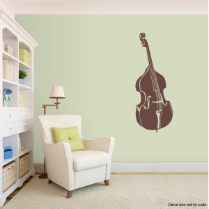 Bass Brown Wall Decal
