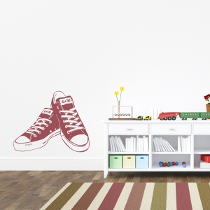 Converse Sneakers Wall Decal