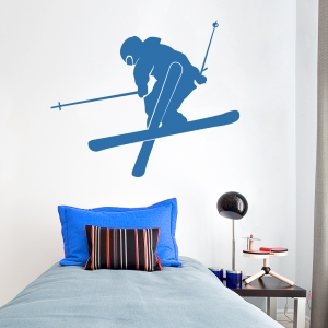 Freestyle Skier Wall Decal