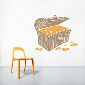 Treasure Chest Wall Decal