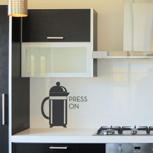 Press On Wall Decal