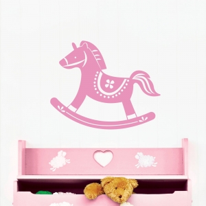 Rocking Horse Wall Decal