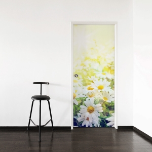 Spring Daises Door Mural