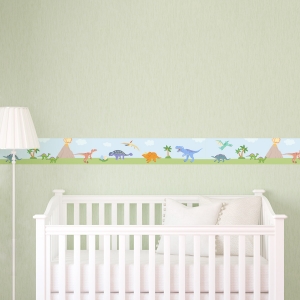 Dino Removable Wallpaper Border