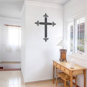 Latin Cross Wall Decal