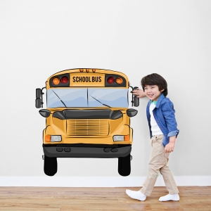 School Bus Standard Printed Wall Decal