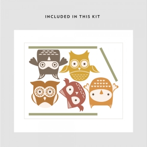 Woodland Owls Kit