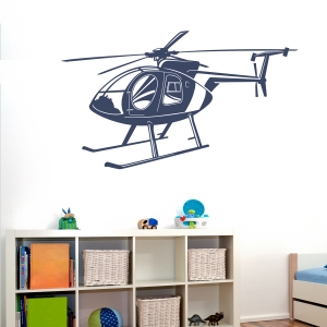 Helicopter Wall Decal