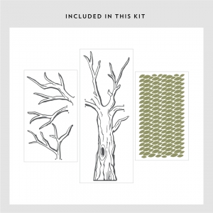 Old Trunk Tree Wall Decal