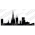 Barcelona Spain Skyline Vinyl Wall Art Decal