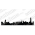 Hong Kong Skyline Vinyl Wall Art Decal