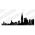 Tokyo Japan Skyline Vinyl Wall Art Decal