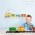 Choo Choo Train Fun Printed Wall Decals Standard