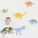 Dinosaurs Printed Wall Decal