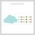 Rain Cloud and Drops Printed Wall Art Decal