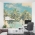 Vintage Summer Palms Wall Mural